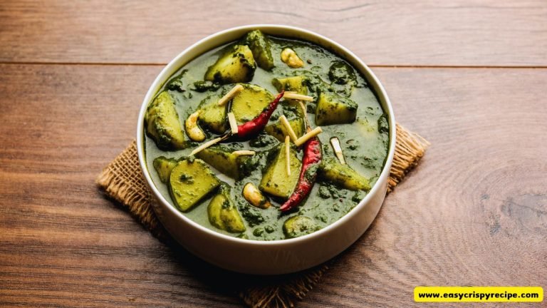 Aloo Palak recipe