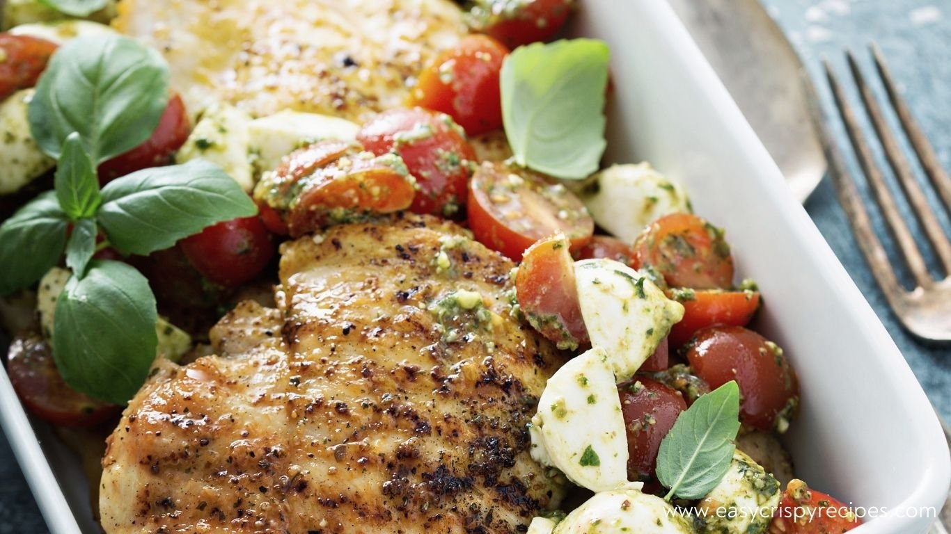 Baked Caprese Chicken