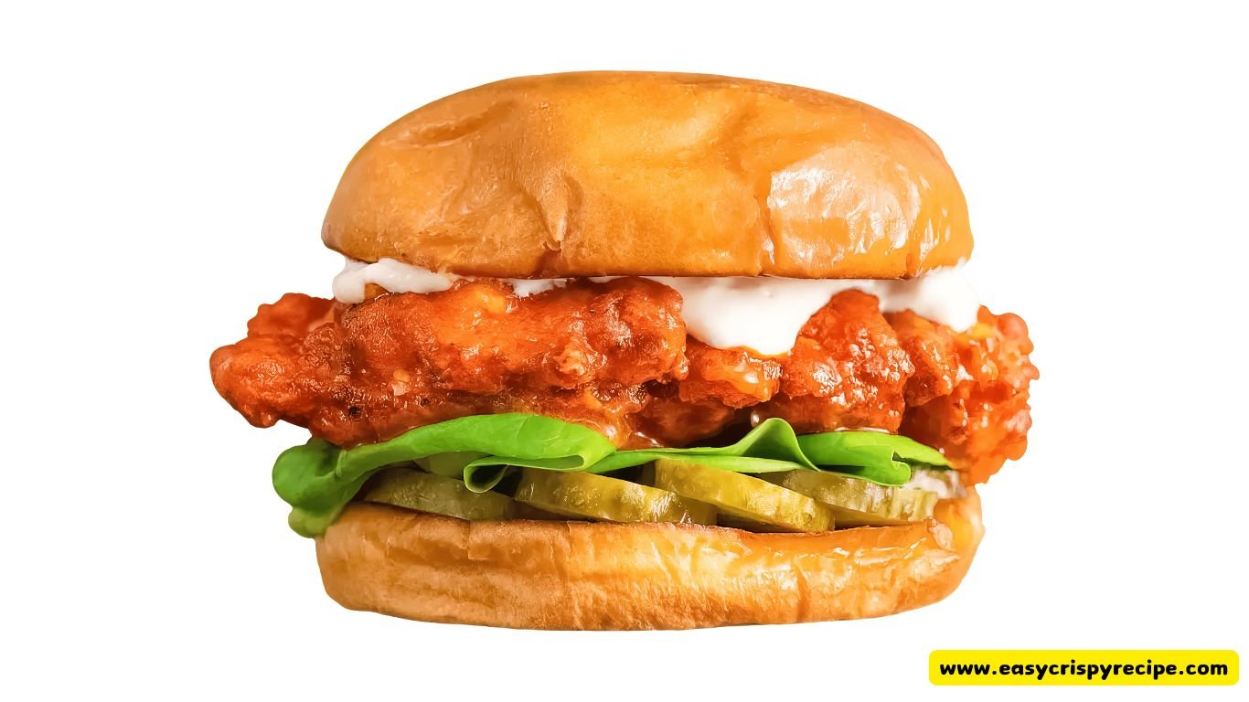 Baked Chicken Burger Recipe