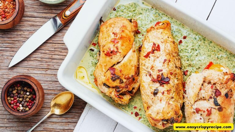 Baked Chicken Oscar Dinner Recipe