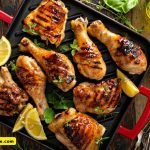 Baked Chicken Thighs with Marmalade