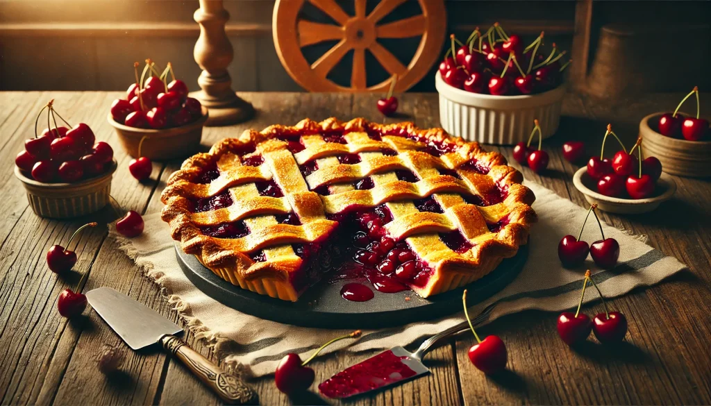 Baked Fresh Cherry Pie: A Deliciously Classic Dessert 1 Baked Fresh Cherry Pie Recipe