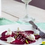 Baked Goat Cheese and Roasted Beet Dip recipe