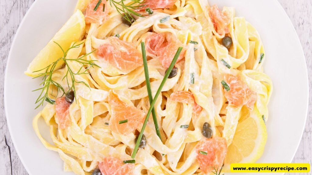 Baked Lemon Butter Salmon with Pasta: Delicious & Easy 1 Baked Lemon Butter Salmon with Pasta