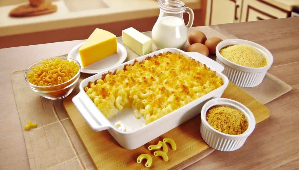 Baked Macaroni And Cheese III Recipe