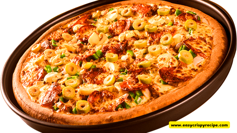 Baked Potato Pizza Recipe - Crispy Crust, Cheese, Bacon & More