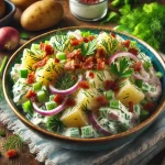 Baked Potato Salad with Dill Recipe