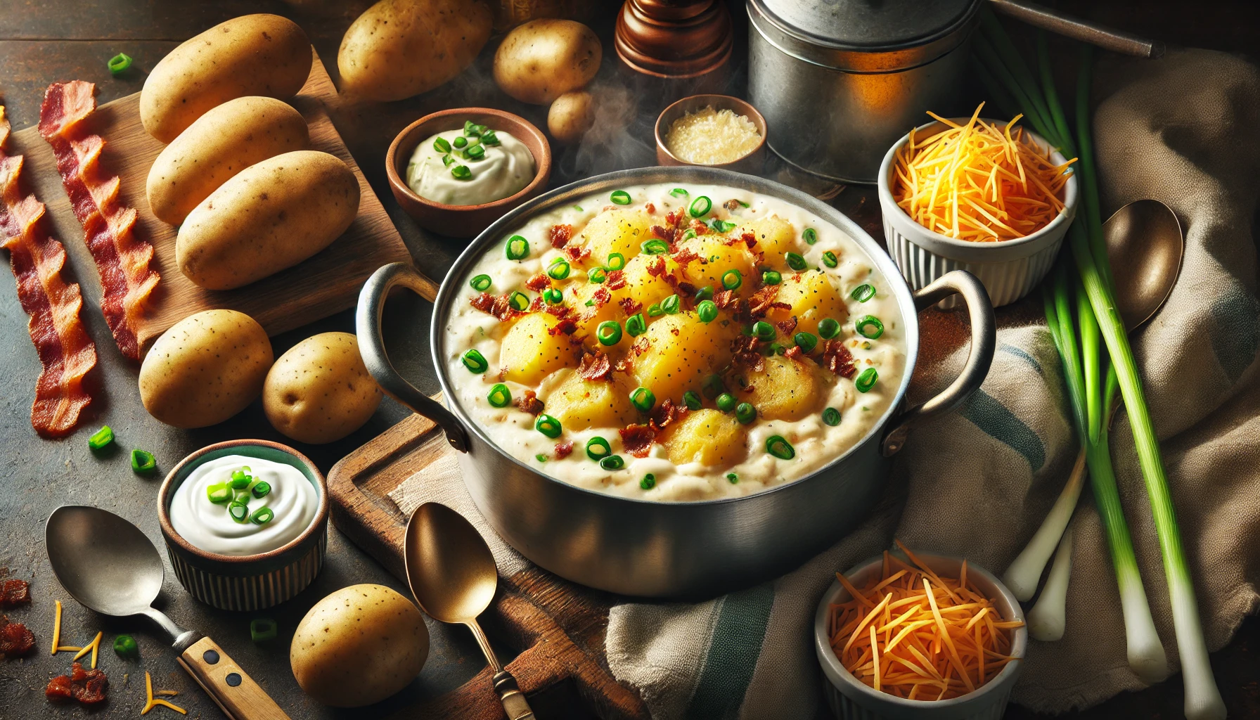 Baked Potato Soup II recipe