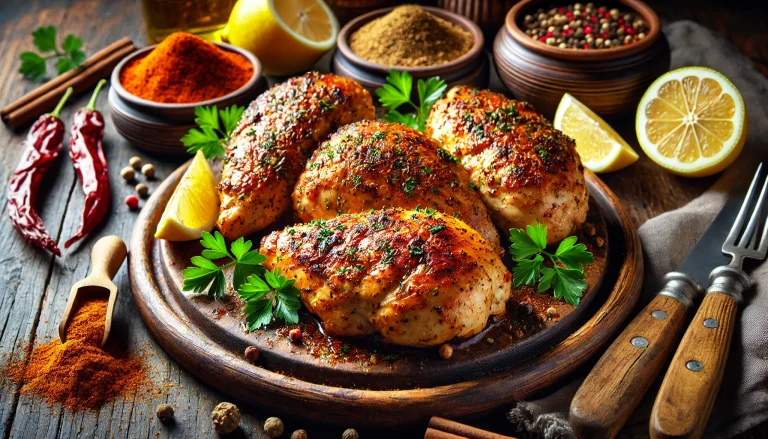 Baked Spiced Chicken Recipe