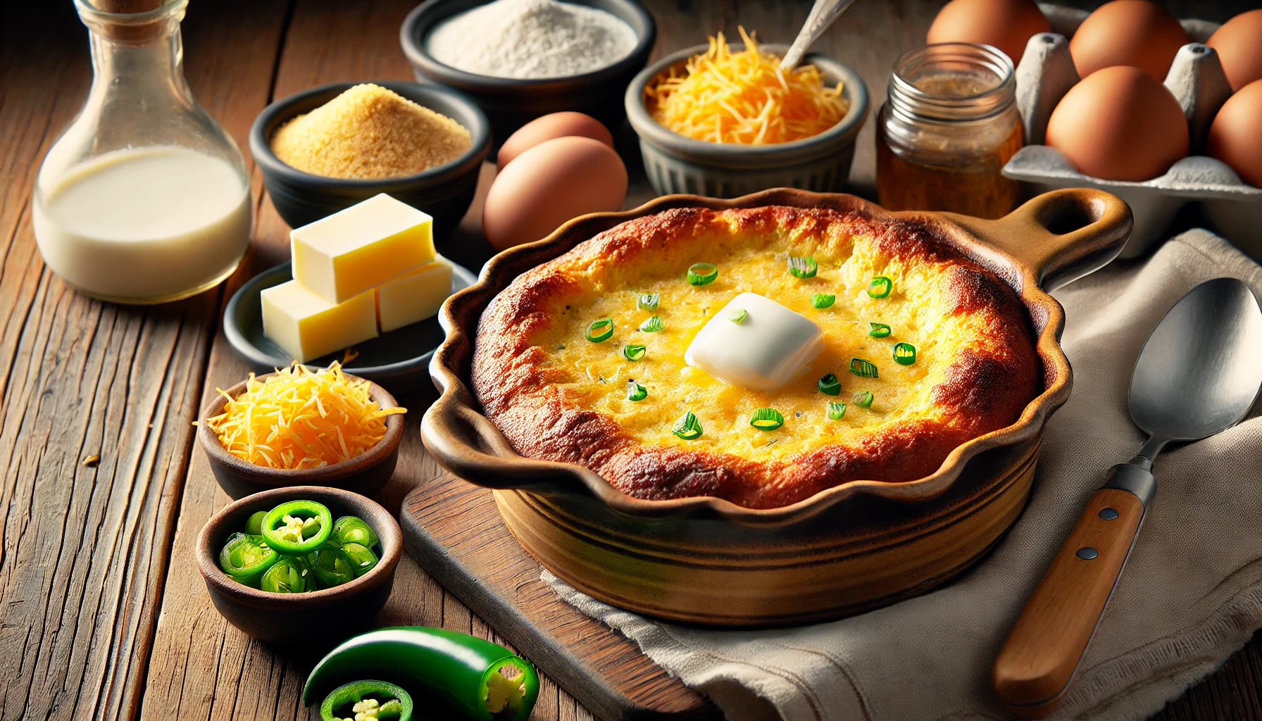 Baked Spoon Bread Recipe