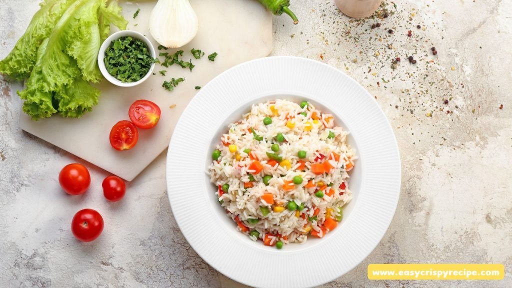 Baked Vegetable Rice Pilaf