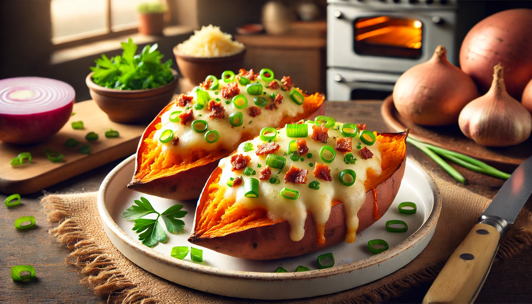 Best Twice Baked Sweet Potatoes Recipe