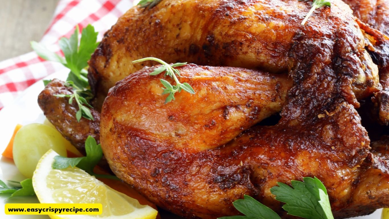 Braise Roasted Chicken with Lemon and Carrots