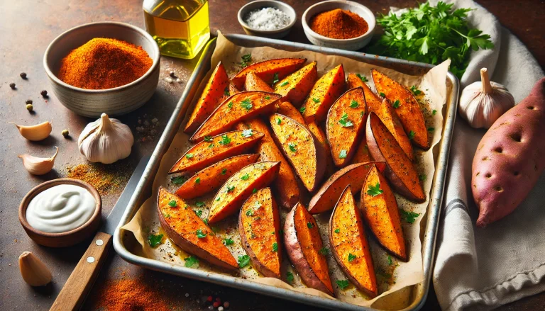 Cajun Style Baked Sweet Potato recipe