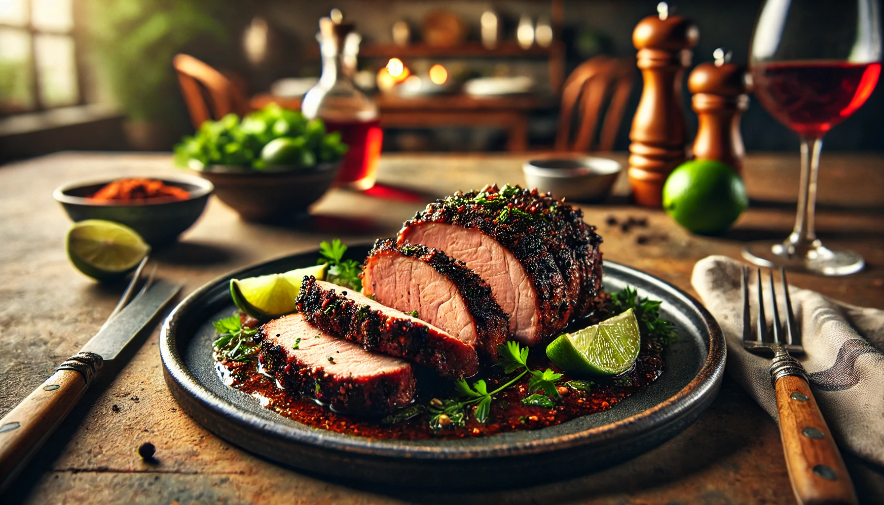 Chipotle Crusted Pork Tenderloin Recipe
