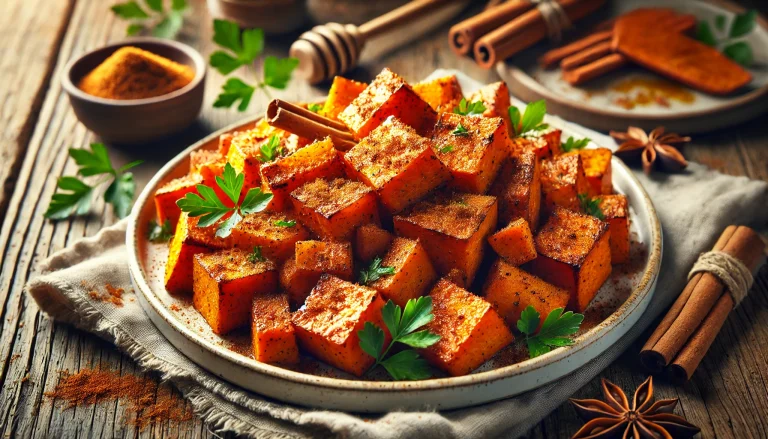 Cinnamon Roasted Sweet Potatoes Recipe