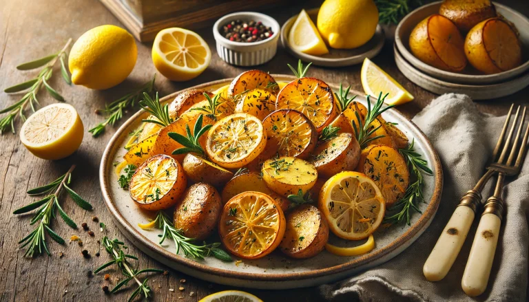 Citrus and Herb Roasted Potatoes