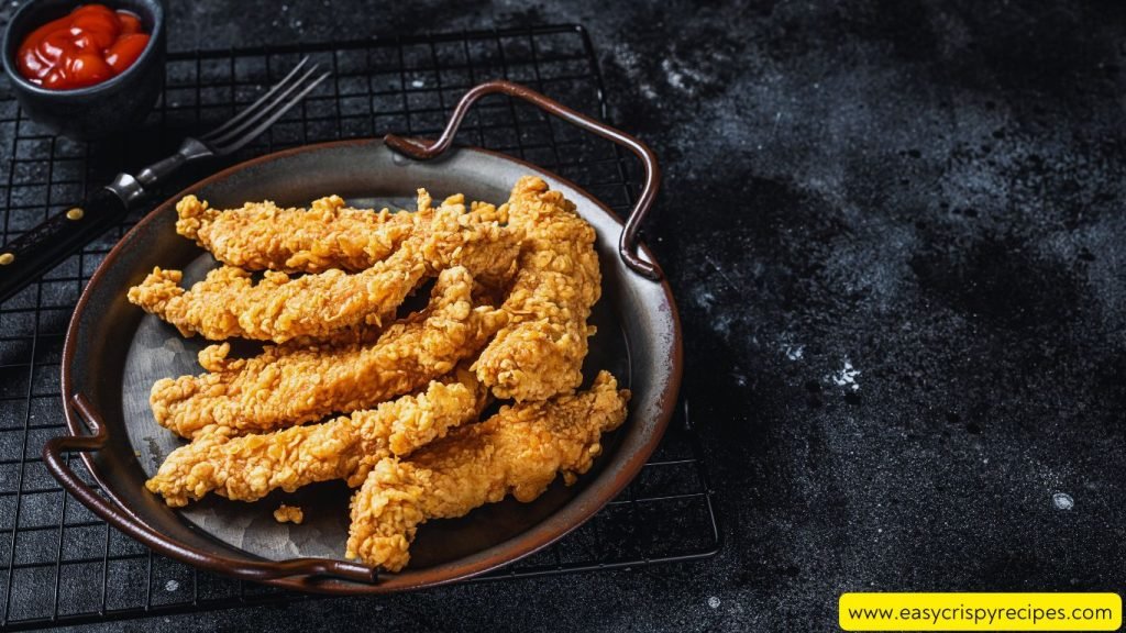 Crispy Air Fried Chicken Strips Recipe