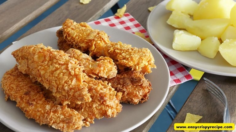 Crispy Baked Buffalo Chicken Strips Recipe