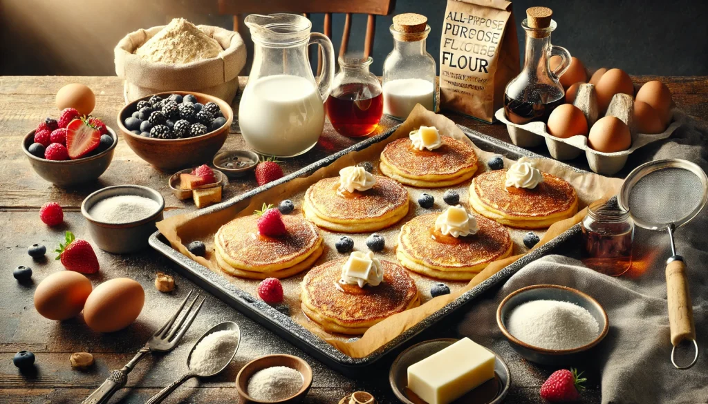 Crispy Baked Pancakes: Your New Favorite Breakfast Treat 1 Crispy Baked Pancakes recipe