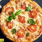 Crispy Grilled Pizza Margherita