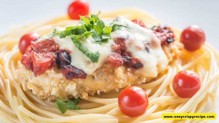 Crispy Italian Chicken Topped With Mozzarella