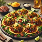 Crispy Oven Beef And Bean Tostadas