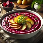 Crispy Roasted Beet And Potato Soup Recipe