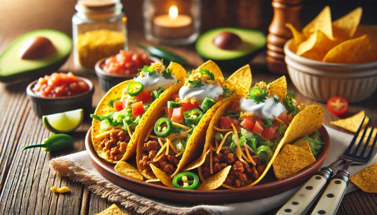 Crunchy Corn Chip Tacos Recipe