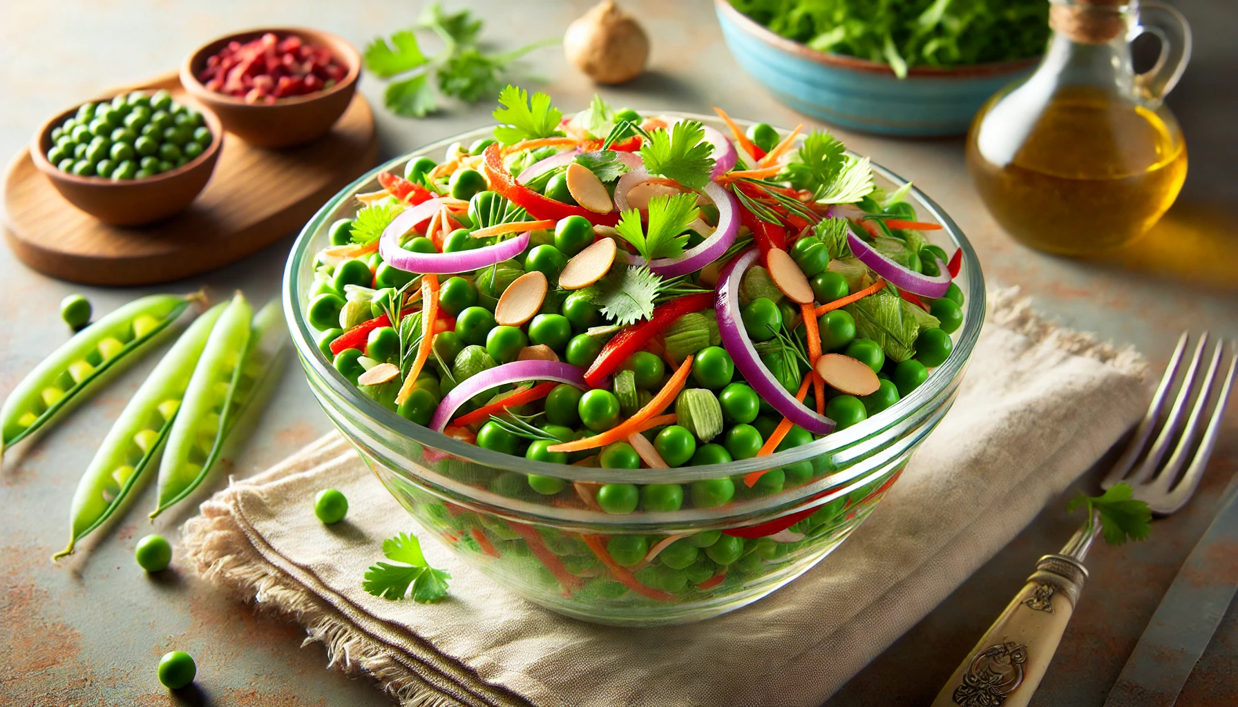 Crunchy Pea and Water Chestnut Salad Delight 1 Crunchy Pea and Water Chestnut Salad Recipe