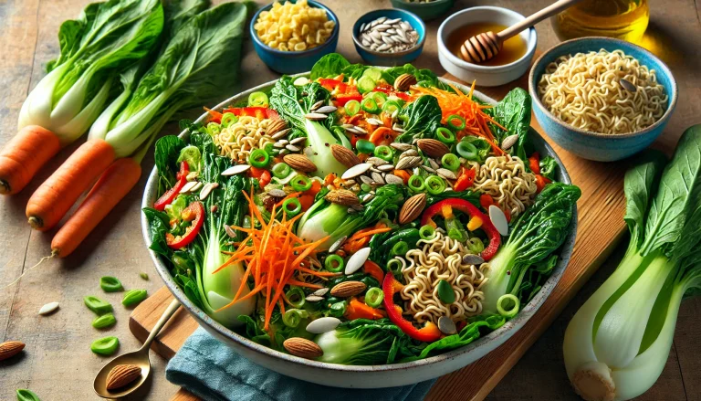 Crunchy Ramen Bok Choy Salad Recipe