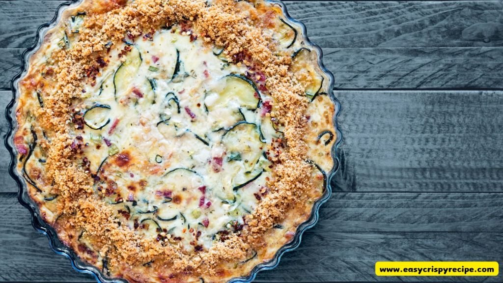 Crustless Zucchini and Feta Pie