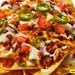 Delicious Chicken Nachos With Refried Beans Recipe