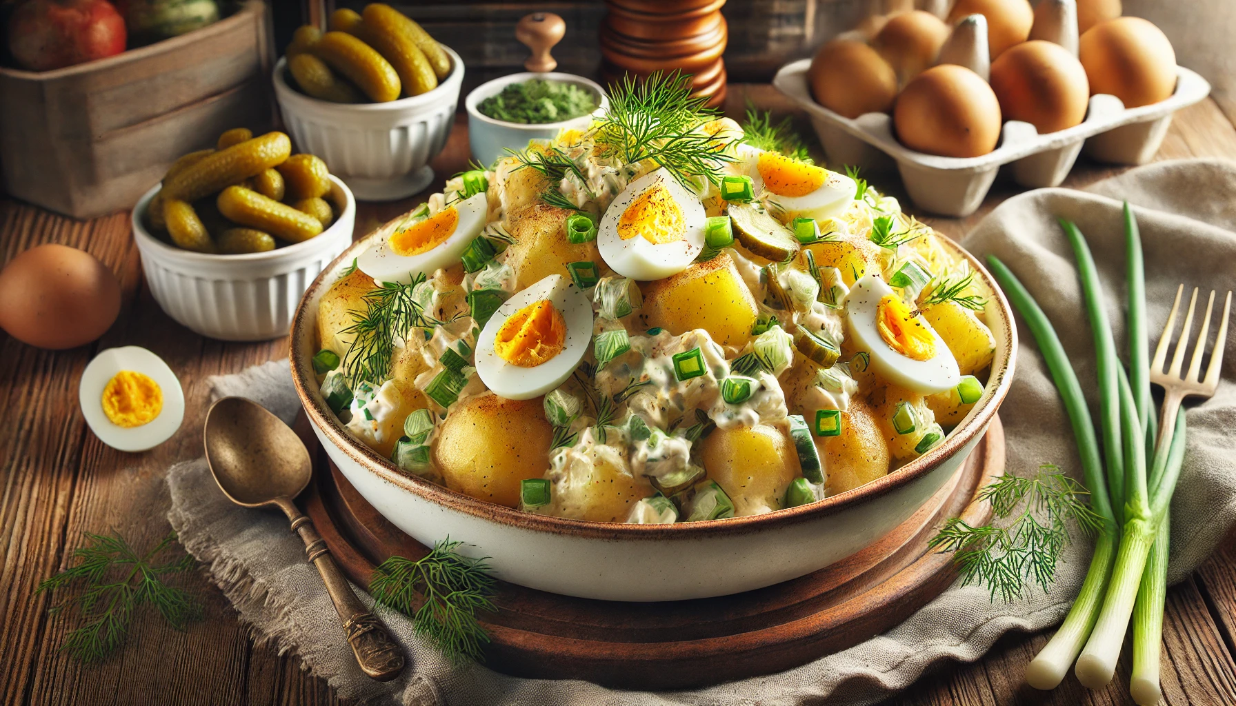 Dilly Of A Baked Potato Salad Recipe