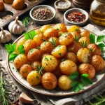 Early Morning Oven Roasted New Potatoes Recipe