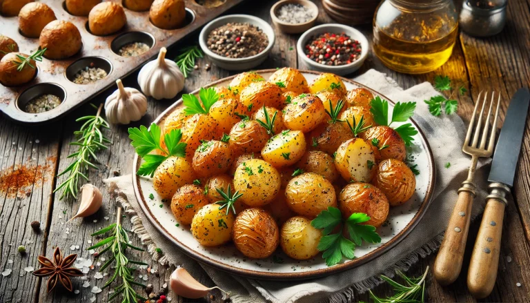 Early Morning Oven Roasted New Potatoes Recipe