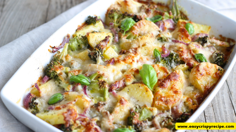 Easy Baked Chicken Rice And Broccoli Casserole