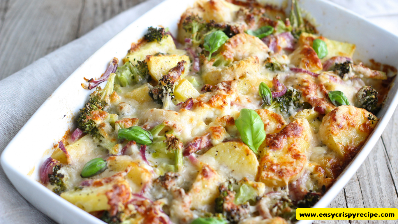 Easy Baked Chicken Rice And Broccoli Casserole