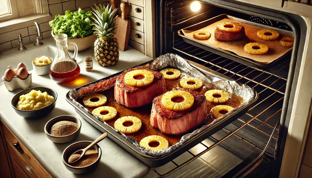 Easy Baked Ham Steaks Recipe 1 Easy Baked Ham Steaks Recipe