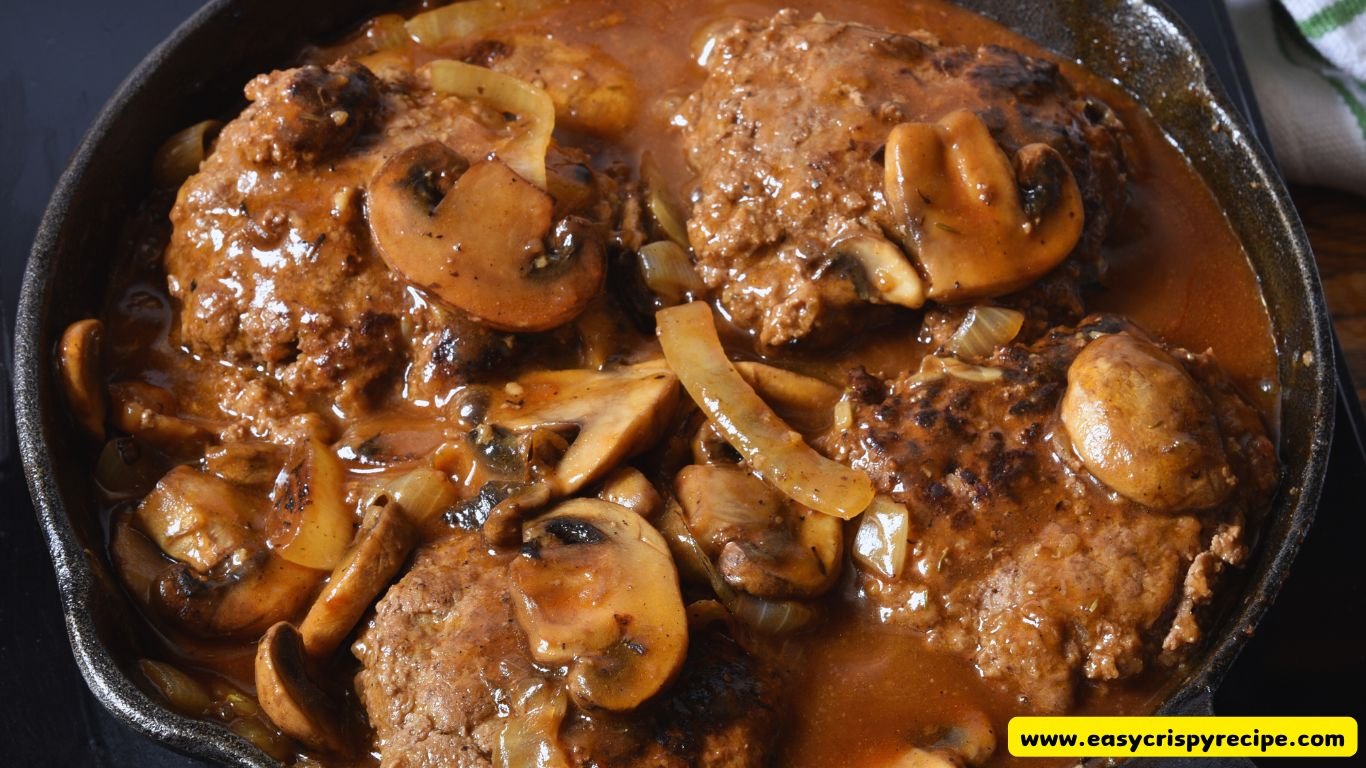 Easy Baked Salisbury Steak Recipe