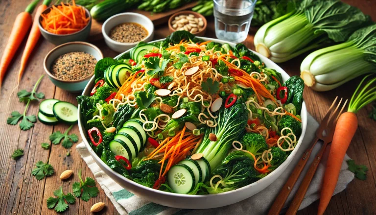 Easy Crunchy Bok Choy Salad Recipe