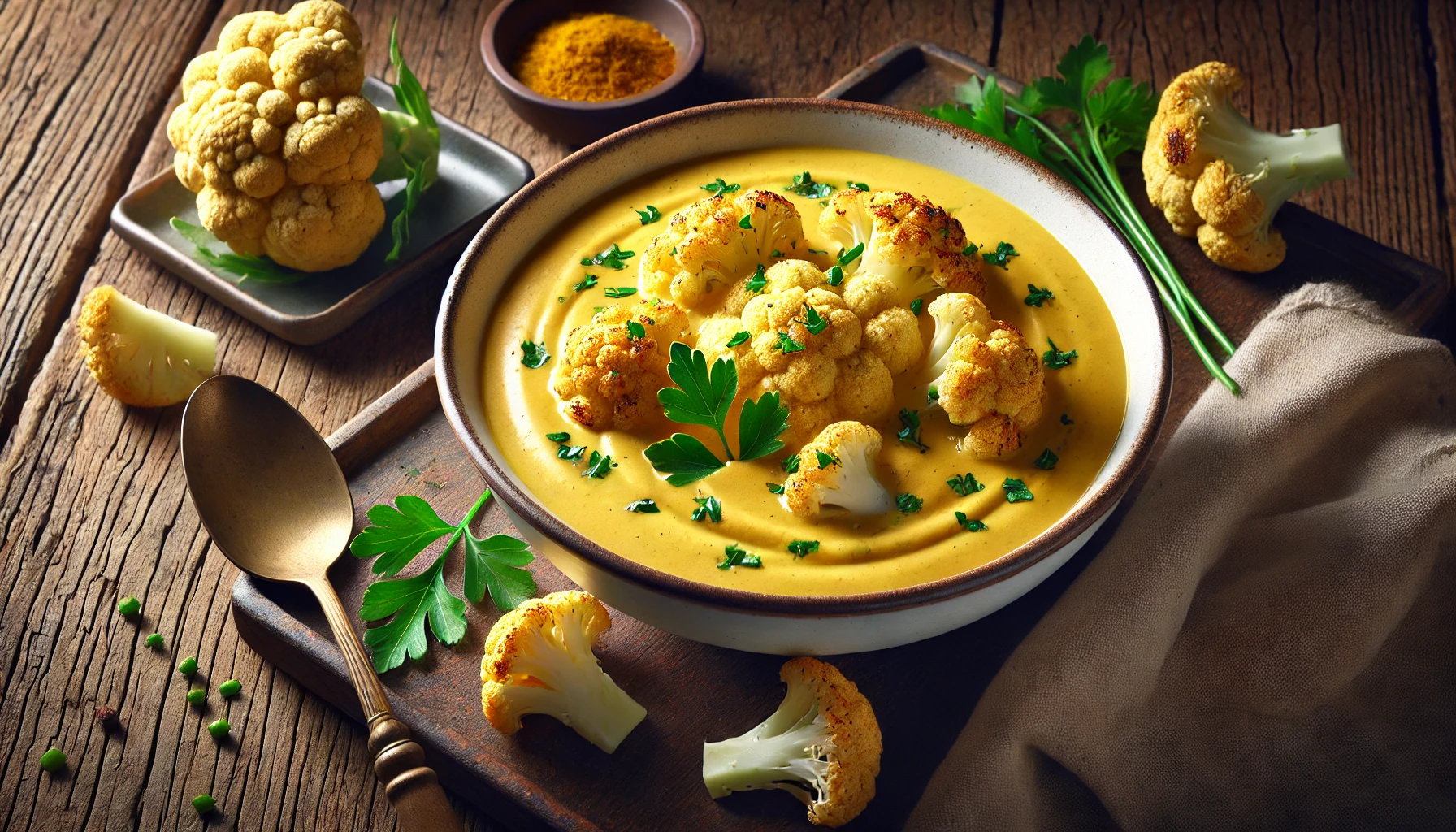 Fabulous Roasted Cauliflower Soup Recipe