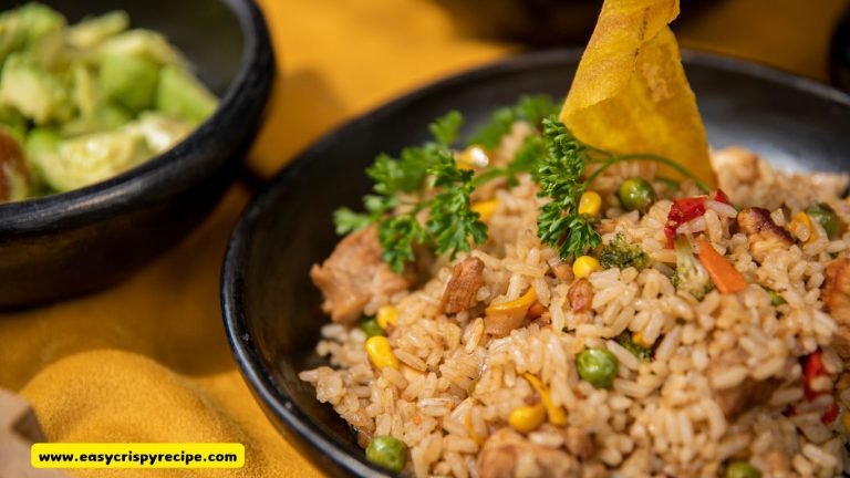 Garlic Chicken Fried Brown Rice