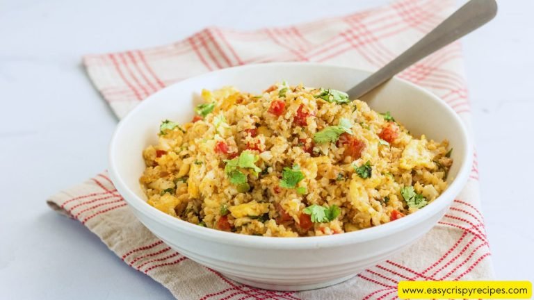 Golden Cauliflower Rice Recipe