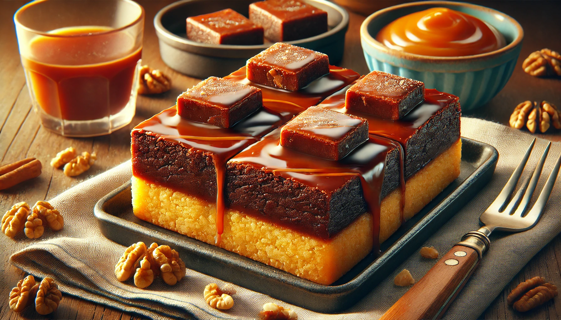 Gooey Brownies With Shortbread Crust Recipe