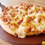 Grilled Chicken Pizza With Mozzarella