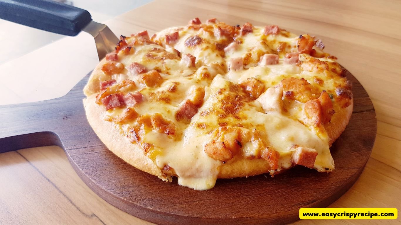 Grilled Chicken Pizza With Mozzarella