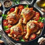 Italian Baked Chicken Thighs