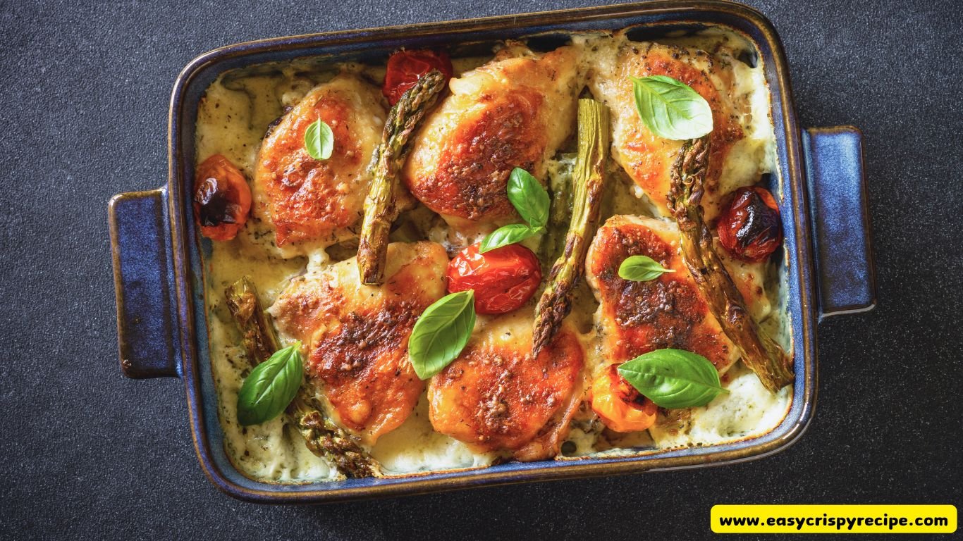 Italian Pan Fried Chicken Thighs with Creamy Tomato Sauce Recipe