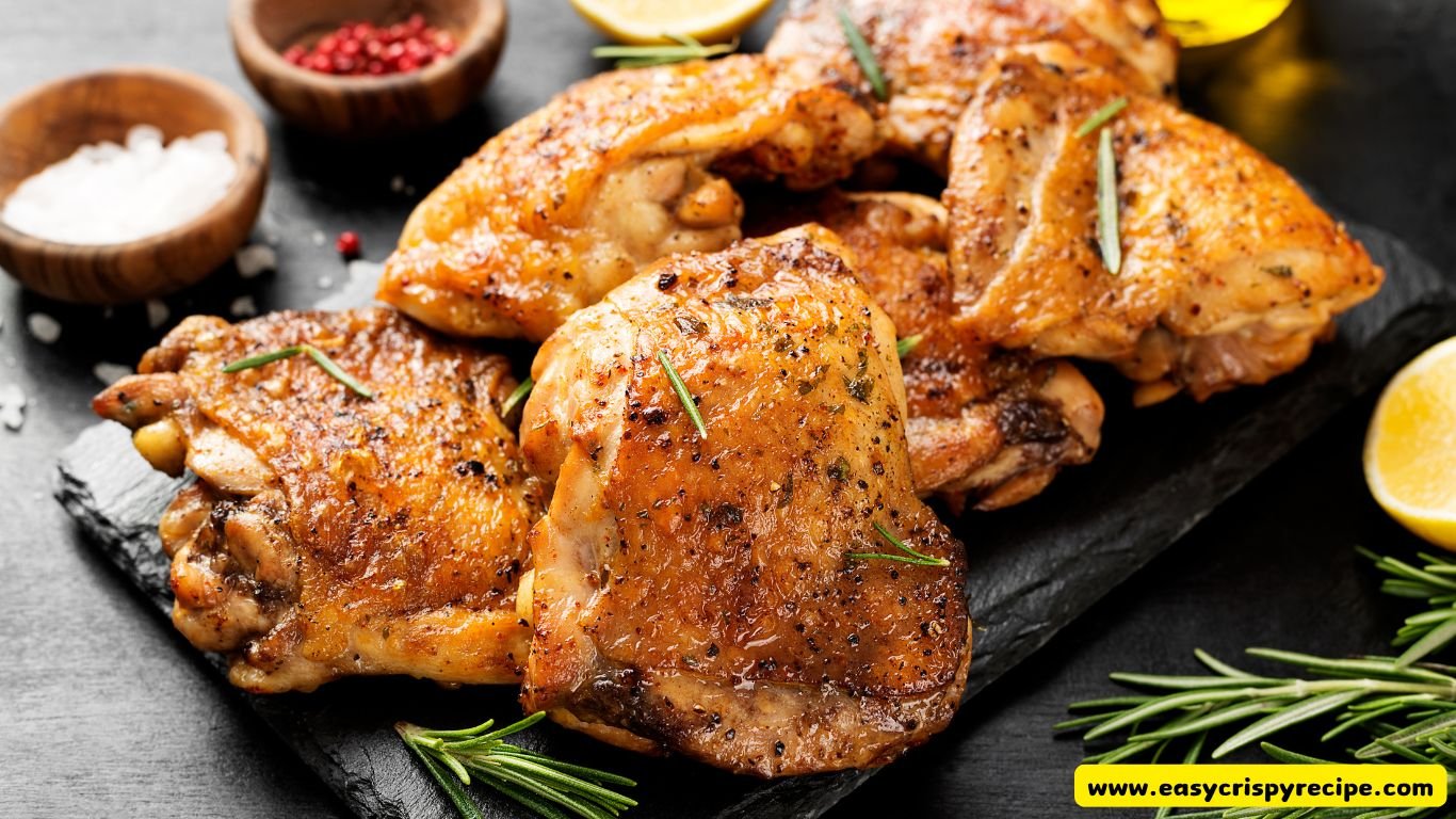 Marinated Fried Chicken Thighs